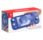 Amazon: Nintendo Switch Lite Bleue (Switch) à 180,97€ (au lieu de 199,99€)