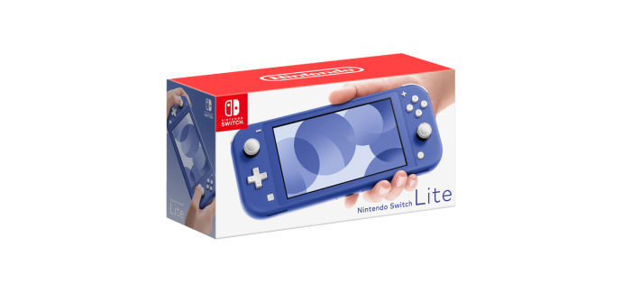 Amazon: Nintendo Switch Lite Bleue (Switch) à 180,97€ (au lieu de 199,99€)
