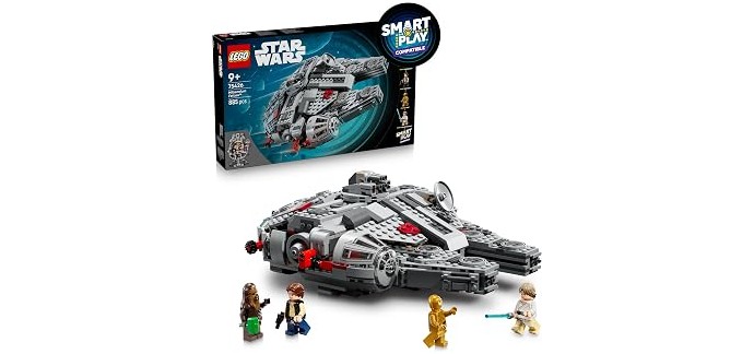 Amazon: LEGO® Star Wars™ Smart Play Faucon Millenium (75426) à 67,99€ (au lieu de 99,99€)