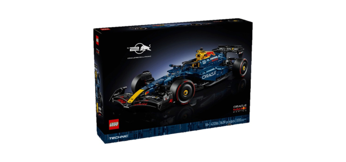 Amazon: Lego F1 Oracle Red Bull Racing RB20 42206 (Lego) à 144,99€ (au lieu de 229,99€)