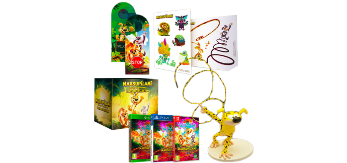 Amazon: Marsupilami Edition Collector (Switch) à 60,02€ (au lieu de 79,99€)