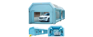 Amazon: Cabine de peinture VEVOR 8x4x3 m à 493,92€ (au lieu de 683,30€)