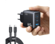 Amazon: Chargeur USB C Iniu - 65W 3-Port, USB-C + USB-A, avec Câble USB-C à 19,84€ (au lieu de 24,45€)
