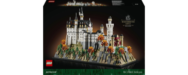 Amazon: LEGO® Architecture Le Château de Neuschwanstein (21063) à 159,99€ (au lieu de 199,99€)