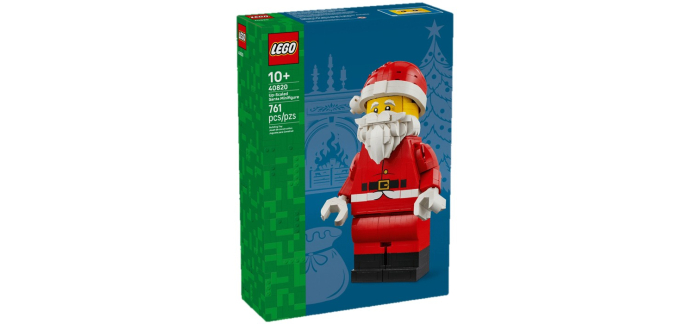 Amazon: LEGO 40820 Père Noël Minifigurine (LEGO) à 49,99€ (au lieu de 54,99€)