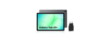 Amazon: Tablette 11" Samsung Galaxy Tab A11+ 5G, 128 Go RAM de 6 Go à 269,9€ (au lieu de 329,95€)