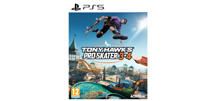 Amazon: Tony Hawk’s Pro Skater 3 + 4 sur PS5 à 21,99€ (au lieu de 23,53€)