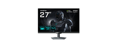 Amazon: Ecran PC 27" GIGABYTE G27UP - 4K UHD, Dual Mode (4K 160Hz ou FHD 320Hz), FreeSync Premium, HDR10 à 1