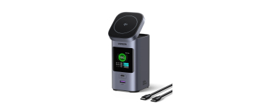 Amazon: Batterie Externe UGREEN Nexode - 145W, 20000mAh, Qi2, 2 Ports PD 3.0 à 99,97€ (au lieu de 163,76€)