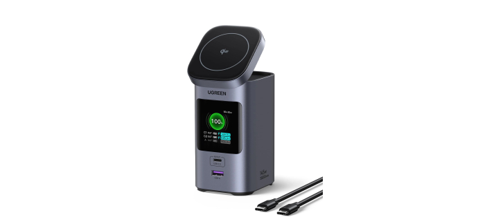 Amazon: Batterie Externe UGREEN Nexode - 145W, 20000mAh, Qi2, 2 Ports PD 3.0 à 99,97€ (au lieu de 163,76€)