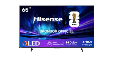 Conforama: Téléviseur QLED HISENSE 65E77Q PRO - UHD 4K 65 pouces, 144 Hz à 499,99€ (au lieu de 549,99€)