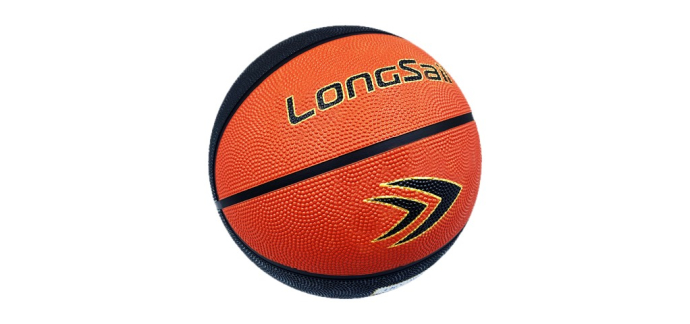 JoyBuy: Ballon de basket LONGSAIL caoutchouc taille 5 - 27,5" à 9,99€ (au lieu de 12,99€)