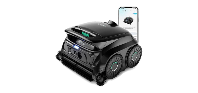 JoyBuy: WYBOT B1 Robot nettoyeur de piscine - fond et parois, 120 min d'autonomie - aspirateur à 294€