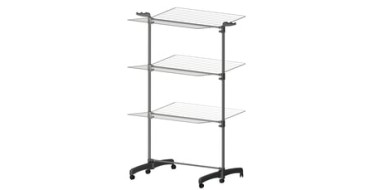 Conforama: Etendoir à linge 40 m FAMILLE - 6 grilles, 2 porte-cintres à 63,98€ (au lieu de 79,99€)