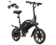 JoyBuy: DYU D3S Vélo électrique pliant adulte - Moteur 250 W, Batterie 36 V 10 Ah, Pneus 14 pouces à 480,08€