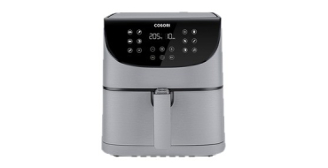 LIDL: COSORI Friteuse à air chaud CP158-AF, 5,5 l, 1700 W, 11 programmes à 99,99€ (au lieu de 169,99€)