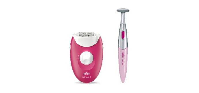 LIDL: BRAUN Épilateur Silk-épil 3-420 - 20 pinces, sans fil à 48,99€ (au lieu de 84,99€)