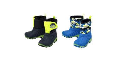 LIDL: LUPILU Bottes d'hiver LED petit garçon - effet clignotant, doublure chaude à 15,99€