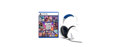 JoyBuy: Précommande Grand Theft Auto VI (GTA 6) sur PS5 (Code dans la boîte) + JBL Quantum 100P offert à 79,