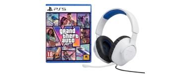 JoyBuy: Précommande Grand Theft Auto VI (GTA 6) sur PS5 + JBL Quantum 100P offert à 79,99€