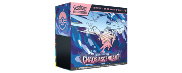 Amazon: ETB ME04 Chaos Ascendant (Pokémon TCG) à 55,99€ (au lieu de 79,9€)
