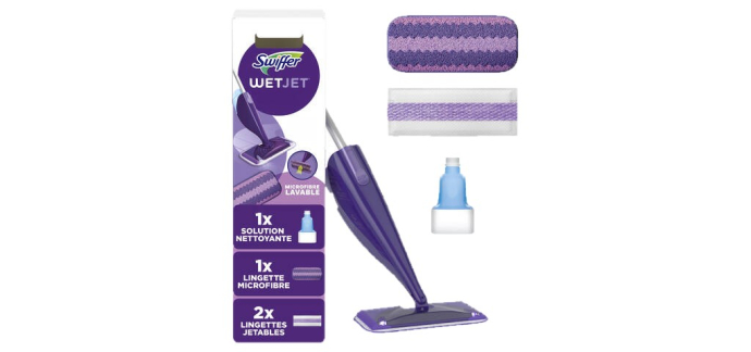 JoyBuy: Swiffer Balai WetJet SK + Recharge lavable à 23,89€ (au lieu de 34,99€)