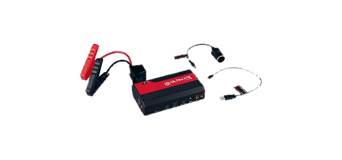 LIDL: ULTIMATE SPEED Aide au démarrage mobile 12000 mAh - Powerbank 2-en-1 à 29,99€ (au lieu de 39,99€)