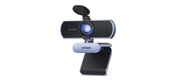 Amazon: Webcam Ugreen - Full HD 1080p, 30FPS, 2 micros à 18,94€ (au lieu de 34,54€)