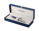 Amazon: Stylo bille Waterman Hémisphère - Laqué gris métallique et bleu, capuchon biseauté, encre bleue, écr