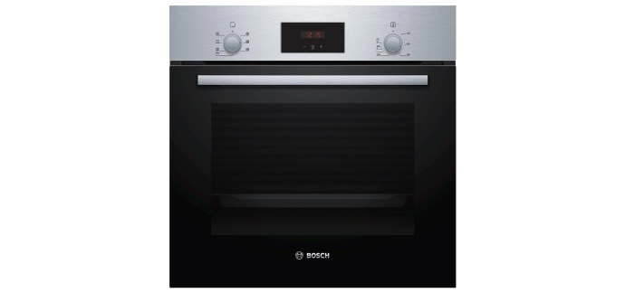 Amazon: Four encastrable Bosch HBF133BRO - 66 L, chaleur pulsée 3D, préchauffage rapide Booster, classe A, I