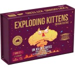 Amazon: Jeu de société Asmodee - Exploding Kittens Edition Festive à 13,99€ (au lieu de 17,9€)