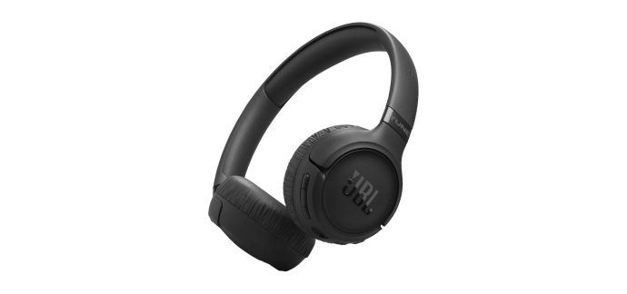 Amazon: Casque bluetooth JBL Tune 680 NC - 76h autonomie, réduction de bruit adaptative, Bluetooth 6.0 à 46€