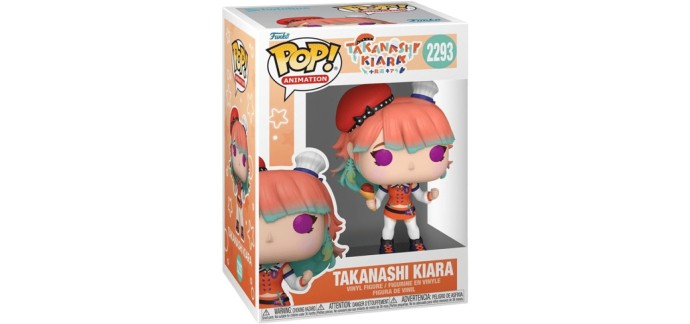 Amazon: Funko Pop hololive Takanashi Kiara (Figurine) à 13,6€ (au lieu de 16€)