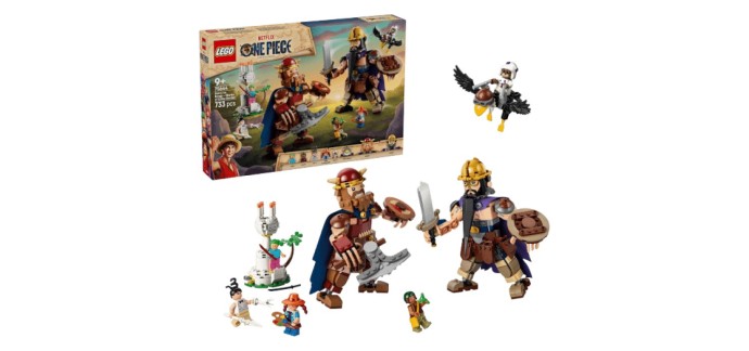 Amazon: LEGO 75644 One Piece Dorry Contre Brogy à 70,99€ (au lieu de 79,99€)