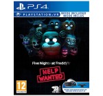 Amazon: Five Nights At Freddy’s Help Wanted (PS4) à 16,51€ (au lieu de 29,99€)