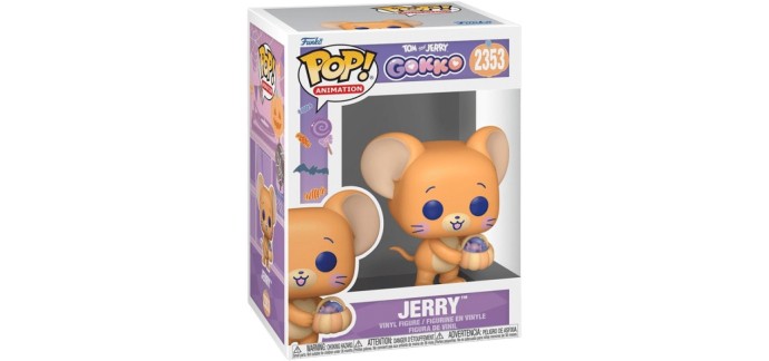 Amazon: Funko Pop Tom et Jerry Gokko Jerry (Figurine) à 13,6€ (au lieu de 16,0€)