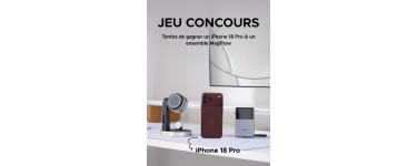 Ugreen: 1 iPhone 18 Pro + 1 batterie externe UGREEN MagFlow Pro 10 000 mAh 25 W + 1 station de charge