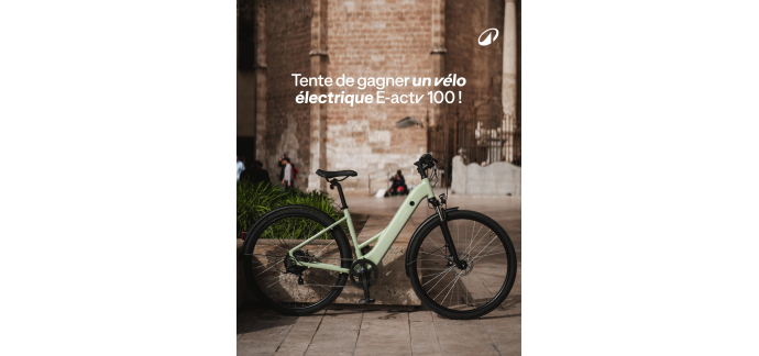 Decathlon: 1 vélo électrique e-actv 100 à gagner
