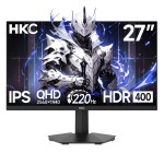 Amazon: Écran PC 27" HKC G27H2DPro - QHD, 200Hz, Fast IPS, HDR400 à 137,16€ (au lieu de 176,87€)