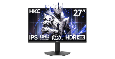 Amazon: Écran PC 27" HKC G27H2DPro - QHD, 200Hz, Fast IPS, HDR400 à 137,16€ (au lieu de 176,87€)