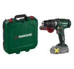 LIDL: PARKSIDE Perceuse-visseuse à percussion sans fil PSBSA 20-Li E4 - 45 Nm, 20 V à 19,99€