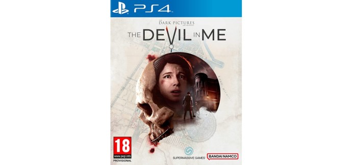 Amazon: The Dark Pictures The Devil in Me (PS4) à 22.78€ (au lieu de 39.99€)
