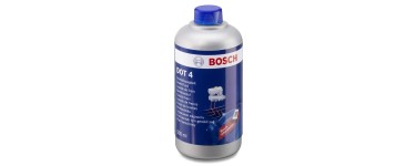 Amazon: Liquide de frein Bosch DOT 4 - Flacon 500ml à 5,99€ (au lieu de 11,99€)