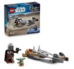 Amazon: LEGO® Star Wars™ Le Speeder Bike du Mandalorien et Grogu (75436) à 6,39€