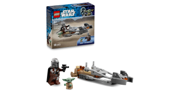 Amazon: LEGO® Star Wars™ Le Speeder Bike du Mandalorien et Grogu (75436) à 6,39€