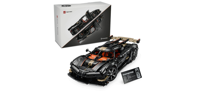 Amazon: LEGO® Technic Megacar Sadair's Spear de Koenigsegg (42232) à 358,90€ (au lieu de 443,78€)