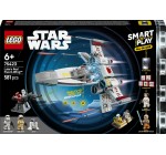 Amazon: LEGO® Star Wars™ Smart Play Luke's X-Wing Red Five (75423) à 55,99€ (au lieu de 71,09€)