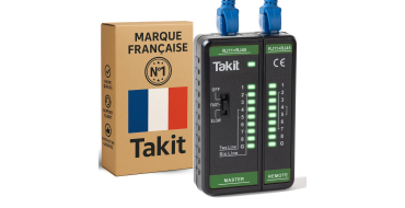 Amazon: Testeur de câbles réseau RJ45 CAT5E à CAT8 à 11,99€ (au lieu de 12,96€)