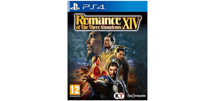 Amazon: Romance of the Three Kingdoms XIV (PS4) à 17,75€ (au lieu de 49,99€)