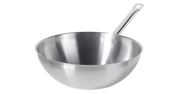 Amazon: Poêle Wok Metro Professional - Acier inoxydable, Ø 30 cm à 31,9€ (au lieu de 60,99€)